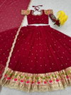 Pc 515 Georgette With Embroidery Sequence Work Lehenga Choli With Dupatta Online Wholesale